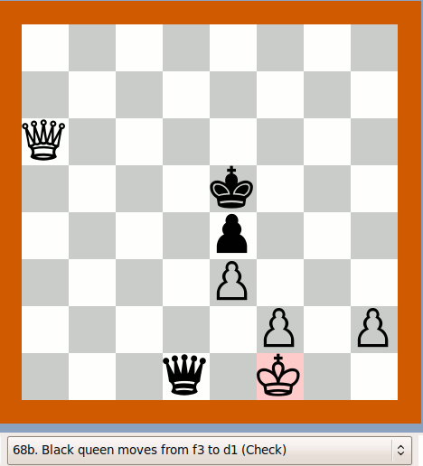 GNU chess infinite loop