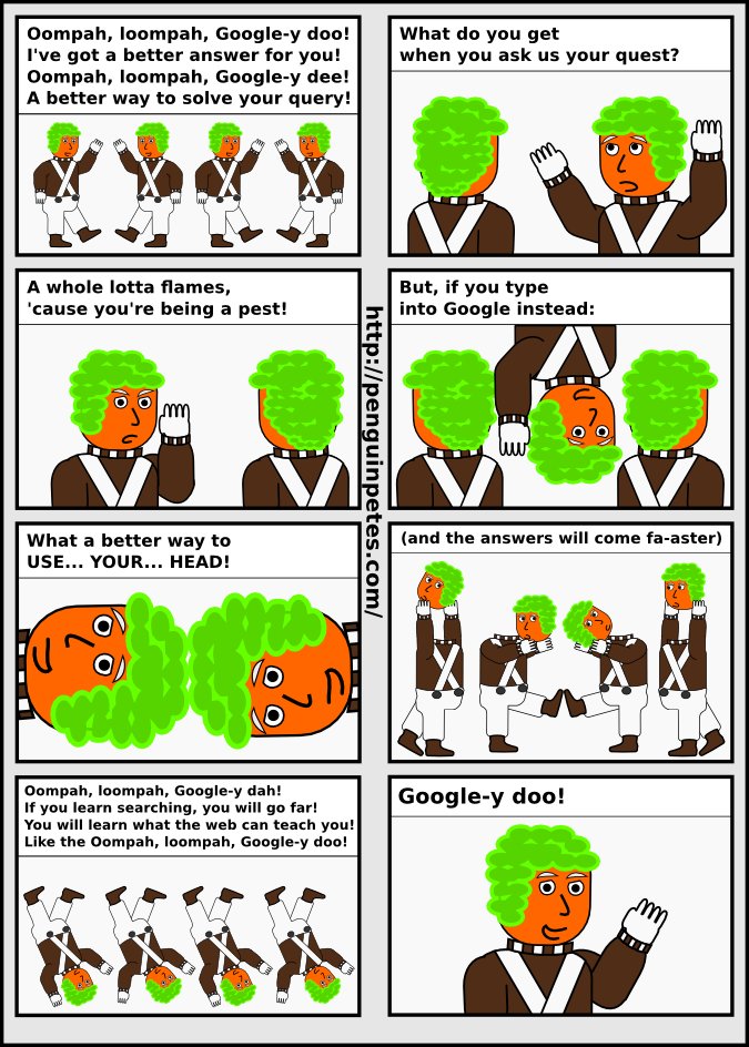 Meet the Google Loompahs
