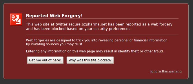 Mozilla anti-phishing guard