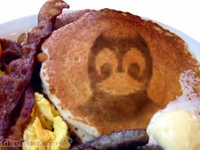 my visage in a pancake